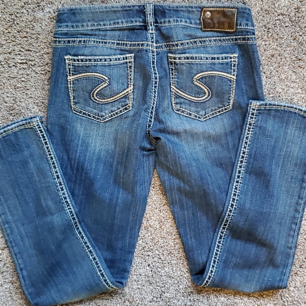 Silver Suki Slim Jeans